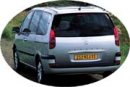 Peugeot 807 5 míst zadní sada 09/2002 -