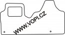 Autokoberce Citroen Jumpy předni díl 2012 -