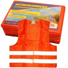 Bezpe�nostn� set - autol�k�rni�ka + v�stra�n� vesta
