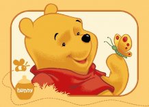 D�tsk� koberec Winnie Butterfly W70