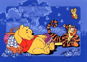 D�tsk� koberec Winnie Pooh W43