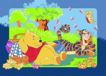 D�tsk� koberec Winnie�s Picnic W43