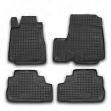 Gumové koberečky Honda CR-V 2006-2012 (bez subwooferu) - Novline 28 mm okraj