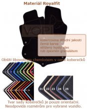 Autokoberce Fiat Brava/Bravo/Marea  1996 - 2000 Royalfit (1308)
