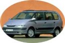 Renault Espace 1997 - 2002 zadní sada cely sada