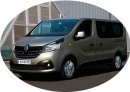 Renault Trafic 8 míst orig.2014- /1x boční dveře, bez topení