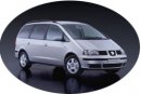 Seat Alhambra zadní sada bez kufru 08/200 - 09/2010