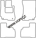 Autokoberce Mercedes S W221 original fixace 2005 - 2013