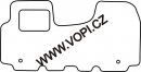 Autokoberce Opel Vivaro přední koberec vcelku 2001 - 08/2014