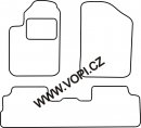 Peugeot Partner combi koberec vcelku 1997-2006
