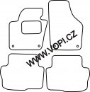 Autokoberce Seat Alhambra II Typ 7N MPV 5 míst 2010 ->