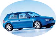 Autokoberce Volkswagen Golf IV 1998 - 2001