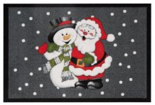 AKCE: 40x60 cm TEST Rohožka Vánoce - sněhulák, santa 103048 - na ven i na doma
