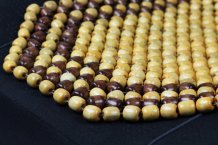 Autopotah Cappa BEADS masážní kuličkový 1ks béžový