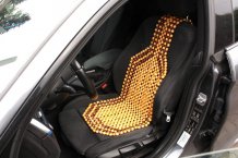 Autopotah Cappa BEADS masážní kuličkový 1ks béžový