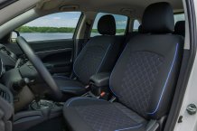 Autopotahy COMO černá/modrá 2ks