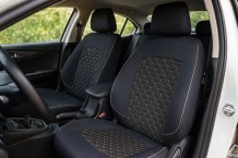 Autopotahy COMO černá/šedá 2ks