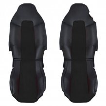 Autopotahy pro kamiony LIVORNO SUEDE černá