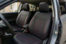 Autopotahy VIENNA černá/červená