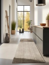 Běhoun Bouclé Jute 105973 Ivory White