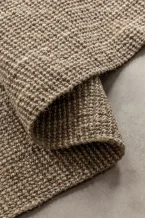 Běhoun Bouclé Jute 105975 Grey Brown