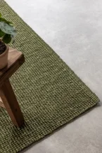 Běhoun Bouclé Jute 105977 Jungle Green