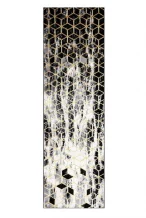 Běhoun Gloss 409A 82 3D cubes black/gold/grey