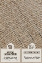 Běhoun Handloom 105961 Dhaka Beige