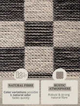 Běhoun Handloom 106333 Rex White Black