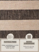 Běhoun Handloom 106334 Playa White Black