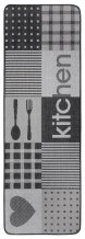 Běhoun Weave 105264 Anthracite Gray Cream