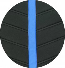 Cappa Autopotahy CHARLES černá/modrá 2ks