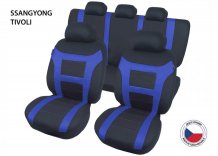 Cappa Autopotahy Perfetto EL SsangYong Tivoli modrá