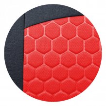 Cappa Autopotahy Perfetto HL Seat Leon černá/červená