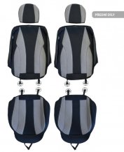 Cappa Autopotahy Perfetto TM Renault Megane černá/šedá