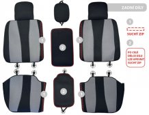 Cappa Autopotahy Perfetto TM Renault Thalia černá/šedá