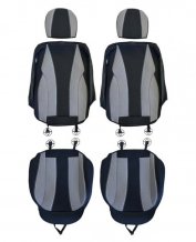 Cappa Autopotahy Perfetto TM Seat Leon černá/šedá