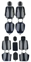 Cappa Autopotahy Perfetto TM Volkswagen Golf černá/šedá