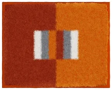 CAPRICIO - Koupelnová předložka (malá), oranžová