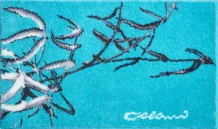 Colani 23 - Koupelnová předložka, tyrkysová