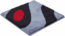 Colani 35 - Koupelnová předložka (malá), světle šedá černá