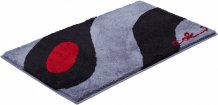 Colani 35 - Koupelnová předložka, světle šedá černá