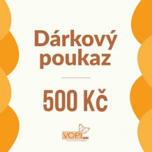 Dárkový poukaz Vopi v hodnotě 500 Kč