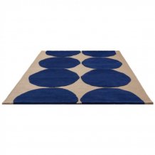 Designový vlněný koberec Marimekko Isot Kivet modrý Brink & Campman