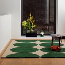 Designový vlněný koberec Marimekko Isot Kivet zelený Brink & Campman
