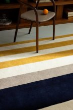 Designový vlněný koberec Marimekko Ralli žlutý Brink & Campman
