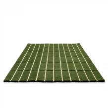 Designový vlněný koberec Marimekko Tiiliskivi zelený 132907  Brink & Campman