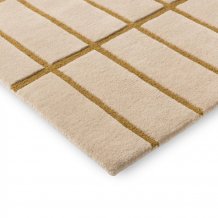 Designový vlněný koberec Marimekko Tiliskivi béžový Brink & Campman