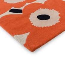 Designový vlněný koberec Marimekko Unikko oranžový Brink & Campman