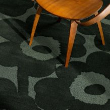 Designový vlněný koberec Marimekko Unikko zelený 132207 Brink & Campman